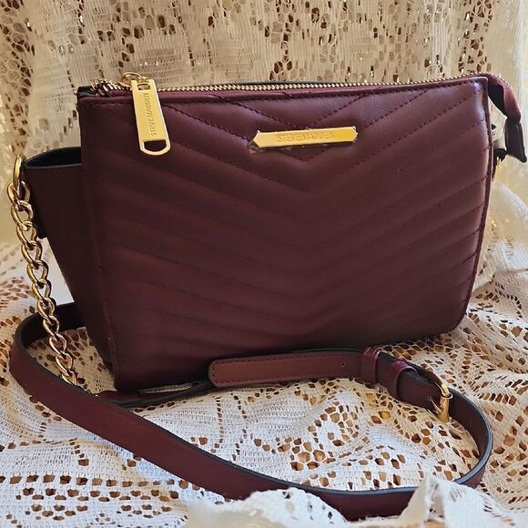 Plum Steve Madden Quilted Blexi Crossbody Bag - Picture 6 of 12